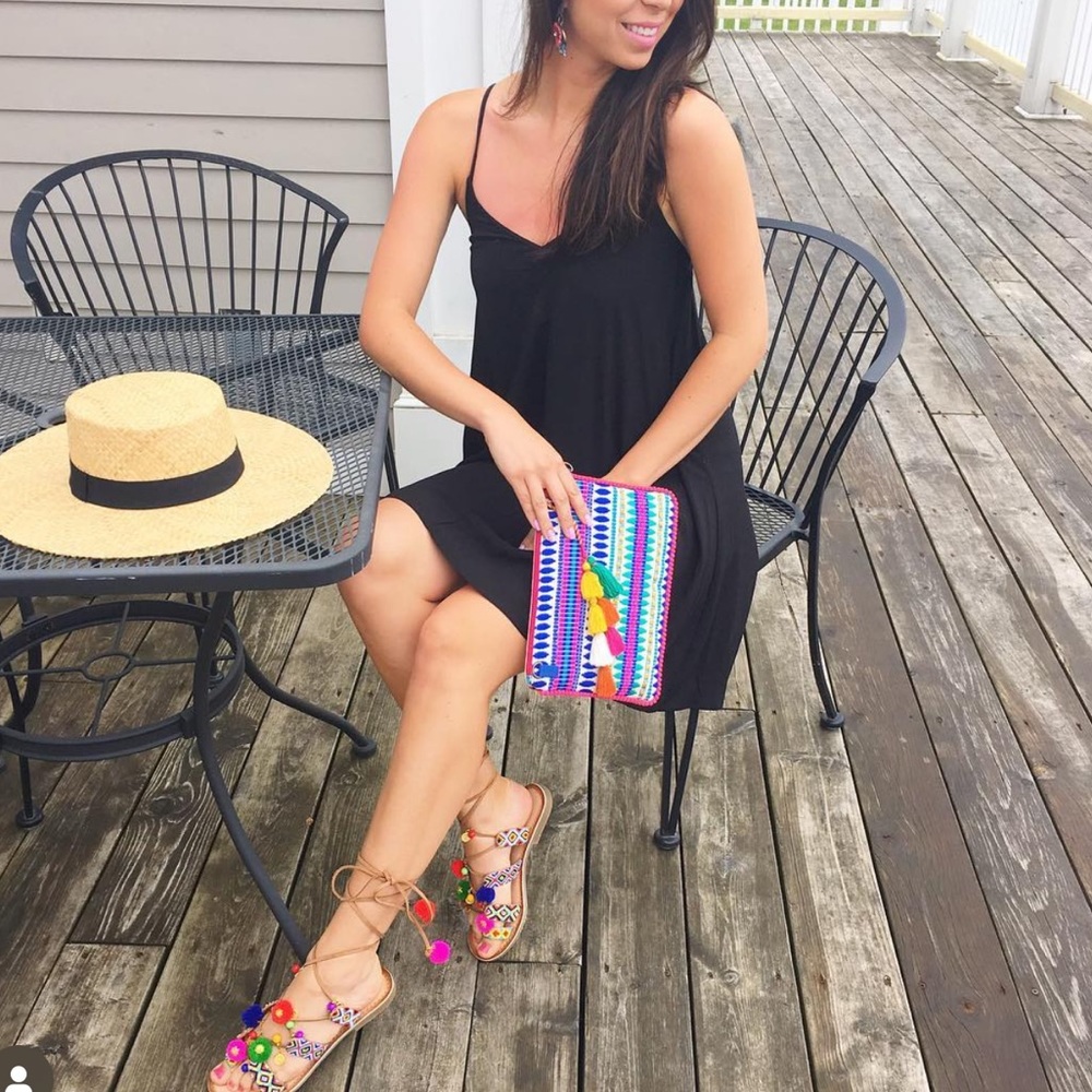 Steven By Steve Madden Elli Colorful Embroidered … - image 8